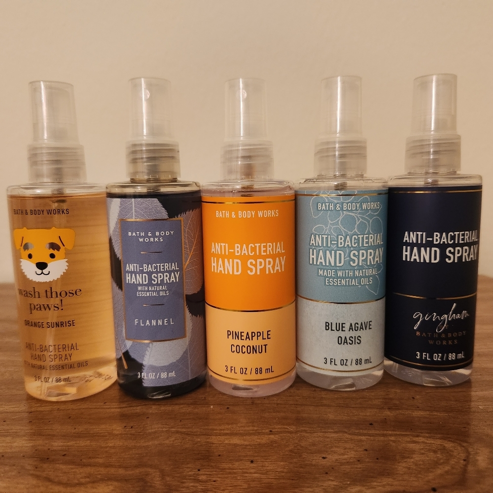 Bath & body works hand sanitizer spray